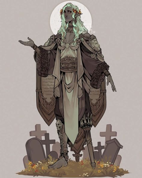 Lio Pressland | Memento Mori 🪦 #dnd #dungeonsanddragons #gravedomaincleric #cleric #art #illustration #oc #characterdesign #characterart | Instagram Dnd Character Design Cleric, Oc Sheet Character Design, Dnd Sorcerer, Ranger Dnd, Dnd Cleric, Dnd Druid, Dungeons And Dragons Classes, Dungeons And Dragons Characters, Dnd Art