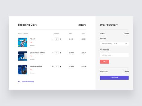 Shopping cart I've been working on! I would love to hear your thoughts/feedback :) Shopping Cart Web Design, Shopping Cart Ui Design, Shopify Dashboard, Shopping Cart Design, Shoping Cart, Ecommerce Ui Design, Ui Design Mobile, Fashion Website Design, Website Design Inspiration Layout