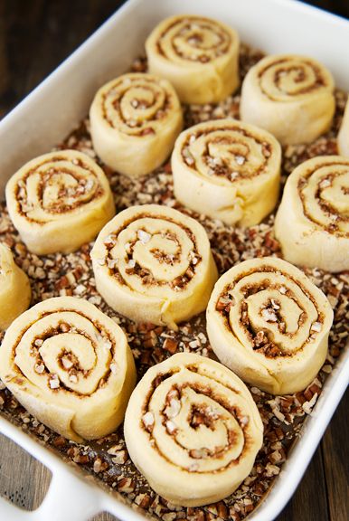 pecan sticky buns recipe | use real butter Caramel Sticky Buns Recipe, Sticky Buns Recipe, Cinnamon Bun Recipe, Butter Making, Sticky Buns Recipes, Caramel Rolls, Pecan Sticky Buns, Cinnamon Roll Recipe Homemade, Sweet Roll Recipe