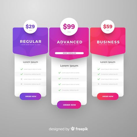 Price list collection Free Vector | Free Vector #Freepik #vector #freebusiness #freesale #freetable #freeshopping Pricing Plan Design, Pricing List Design, Rate Card Design, Price List Design Ideas, Pricing Table Design, Prices Design, Web Design Pricing, Price Table, Catalog Design Layout