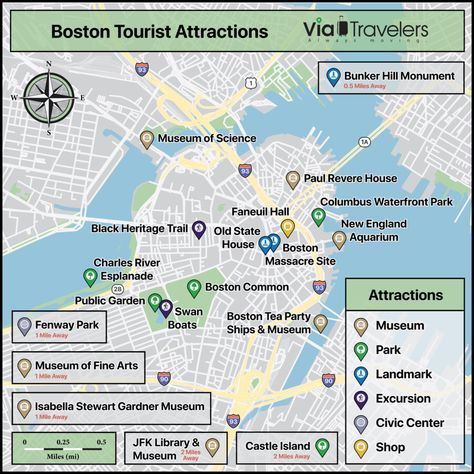 Map of Boston Attractions Map Of Boston Attractions, Things To Do In Boston In October, Boston To Do, Boston Tourist Attractions, Massachusetts Trip, Boston Bucket List, Boston Fall, Salem Massachusetts Travel, Rhode Island Vacation