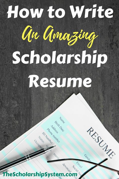 Scholarship Resume, Scholarships For College Students, Grants For College, School Scholarship, College Preparation, Teaching Degree, College Resources, Financial Aid For College, Student Scholarships