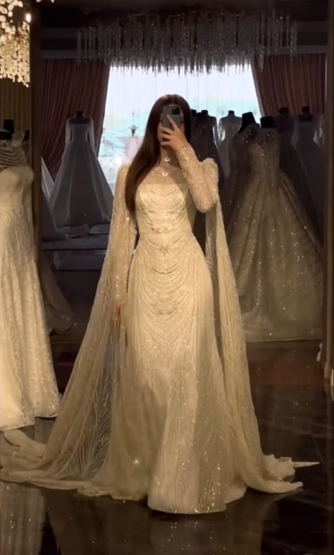 Arabic Nikkah Dress, Syrian Wedding Dress, Iranian Wedding Dress, Middle Eastern Wedding Dress, Lebanese Wedding Dress, Arab Wedding Dress, Hijabi Wedding Dress, Turkish Wedding Dress, Middle Eastern Wedding