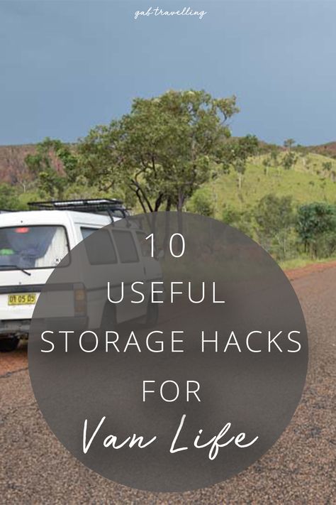 useful-storage-hacks-for-van-life-campervan Travel Vehicles Van Life, Storage For Campervans, Campervan Clothes Storage Ideas, Van Life Organization Ideas, Clever Campervan Ideas, Campervan Storage Ideas Space Saving, Storage Ideas For Van Life, Motorhome Storage Hacks, Van Life Diy Ideas