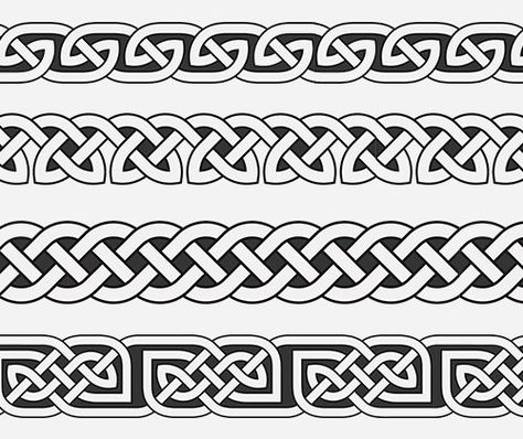 Irish Celtic Tattoos, Celtic Tattoo Meaning, Celtic Tattoo For Women, Celtic Tattoos For Men, Tattoo Bras Homme, Tato Maori, Celtic Tattoo Symbols, Tattoo Band, Celtic Knot Tattoo