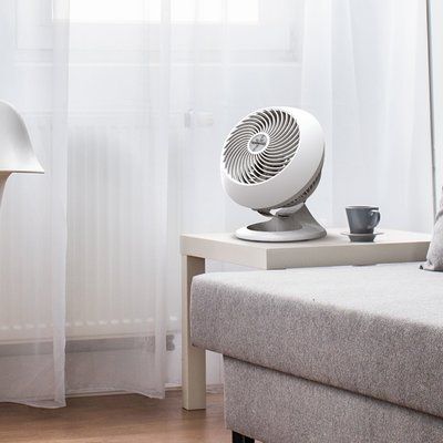 Vornado Medium Whole Room Air Circulator 12" Table Fan Finish: White Tilt Table, Wall Mounted Fan, Standing Fans, Pedestal Fan, Fan Decoration, Tower Fan, Architecture Ideas, Desk Fan, Study Space