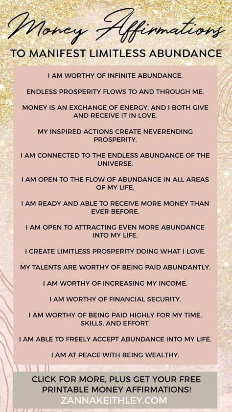 Powerful Money Manifestation Affirmations, Financial Prosperity Affirmations, Manifest Abundance Quotes, Wealth Abundance Affirmations, Money Mantras Affirmations, I Am A Millionaire Money Affirmations, Gambling Affirmations, Manifesting Financial Stability, Millionaire Affirmation Wealth