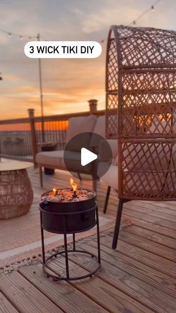 Amanda Albrecht Illinois Realtor + Content Creator on Instagram: "After over 6 million views, I’m back to answer my most asked questions regarding my three wick, DIY tiki torch. The planter is from target. They sell a similar version at Walmart. The canisters have removable tops for easy refill. You do not have to disassemble. Are use rock on the bottom for a base. The seven dollar terrarium kit from Walmart is how you can re-create this look. Comment below and I’ll send you the links for all items. Don’t forget to follow for more easy DIY’s. . .  . #home #diy #tikitorch #summervibes #sellingthesuburbs #howto #budgetfriendly #diyhomedecor #outdoordiy #outdoorspaces #homedesign #deckreveal #overstock #targetfinds #howyouhome #wowusweekdays #realtor #easydiy #outdoordining #patioseason #plai Tiki Torch Planter, Diy Tiki Torch, Realtor Content, Terrarium Kit, Terrariums Kits, Tiki Torches, Most Asked Questions, Target Finds, Deck Ideas