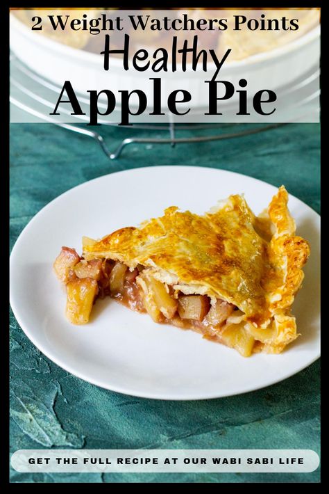 Healthy Apple Pie Recipe Clean Eating, Low Calorie Apple Pie Recipes, Ww Apple Pie Filling, Low Cal Apple Pie, Ww Pie Recipes, Sugarfree Apple Pie Recipe, Low Sugar Apple Pie Filling, Low Calorie Apple Pie Filling, Ww Apple Pie