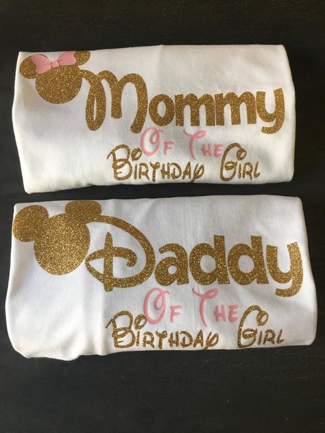 Mommy and daddy of the birthday girl Minnie Mouse birthday | Etsy Γενέθλια Mickey Mouse, Minnie Mouse Birthday Theme, Ty Dye, Minnie Mouse Theme Party, Twodles Birthday, Minnie Mouse Birthday Party Decorations, Minnie Mouse First Birthday, Minnie Mouse Birthday Decorations, 2nd Birthday Party For Girl