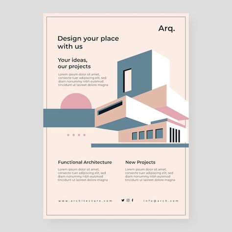 Architect Poster Design, Design Poster Architecture, Architect Poster, Career Poster, Architect Career, Poster Architecture, Poster Images, Design Architect, Spanish Architecture