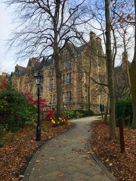 University of Glasgow campus #fall #autumn #scotland #glasgow Magic Boarding School Aesthetic, Scotland Glasgow Aesthetic, Glasgow Scotland University, Scotland University Aesthetic, University Of Glasgow Library, Edinburgh Scotland University, University Of Edinburgh Campus, Autumn In Scotland, Autumn University Aesthetic