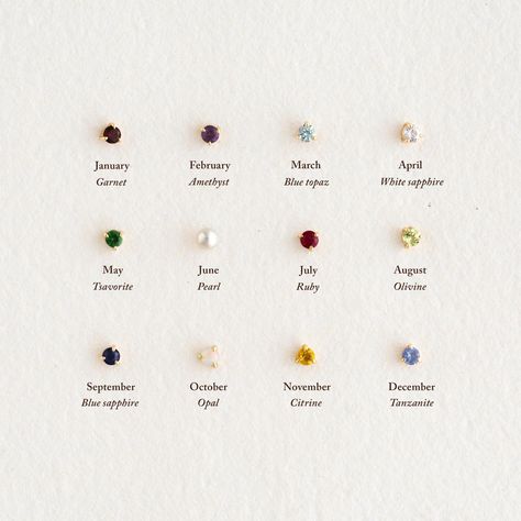 February Gemstone, Cute Promise Rings, Birth Stones, Birthstones By Month, Tanzanite Gemstone, May Birthstone, Ring Ideas, November Birthstone, Birthstone Earring