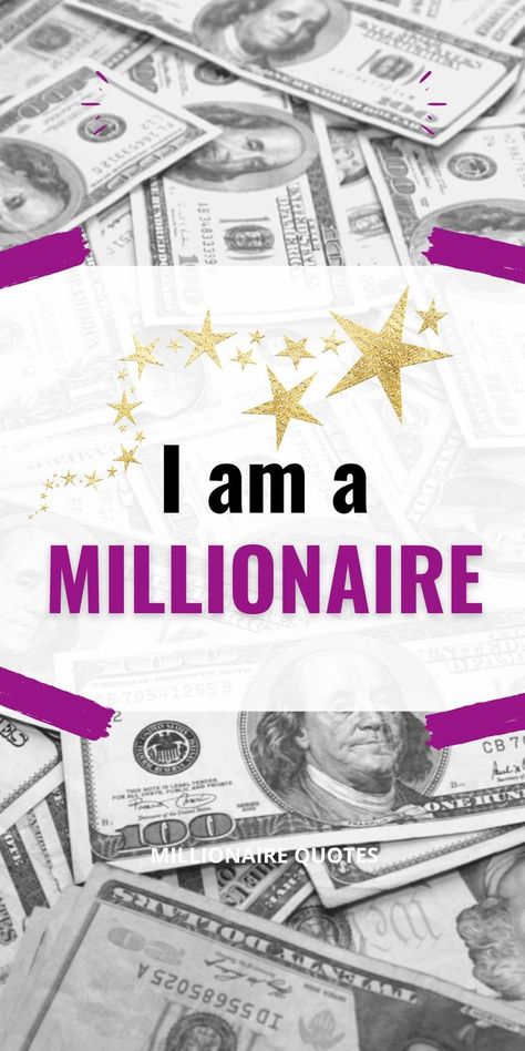 Millionaire Wallpaper, Millionaire Mindset Quotes Women, Quotes On Money, Motivation To Change, Future Millionaire, Change Your Attitude, Millionaire Mindset Quotes, How To Be Rich, Women Money