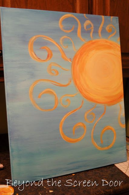 You Are My Sunshine Art Canvas - Sonya Hamilton Designs Sunshine Art, Sun Painting, Easy Canvas Painting, Classic Songs, Tableau Art, Simple Acrylic Paintings, Paint And Sip, Canvas Crafts, Arte Fantasy