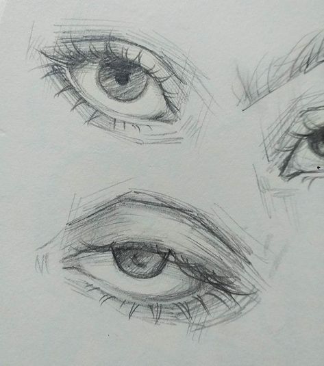 drawing tutorial for eyeseye sketches Realistic Eye Sketch, Eye Sketches, Realistic Eye Drawing, Realistic Sketch, 그림 낙서, Eye Sketch, Daily Yoga, Arte Inspo, Anime Eye Drawing