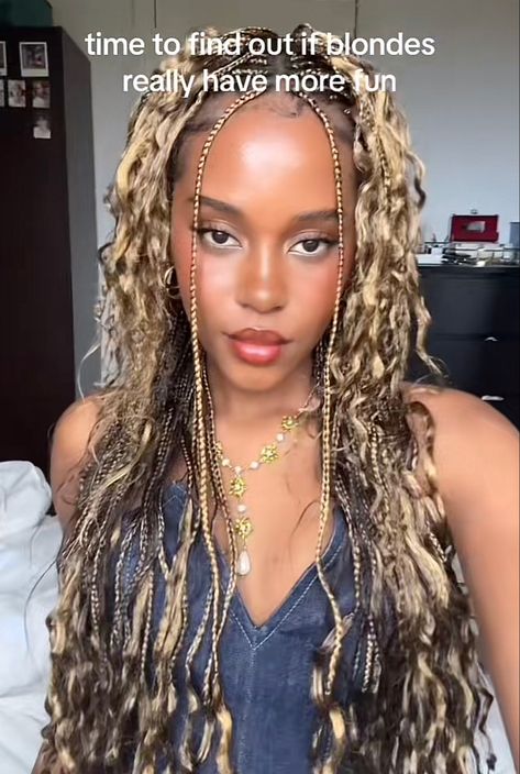 Unique Braids, Big Box Braids Hairstyles, Cute Box Braids Hairstyles, Pretty Braided Hairstyles, Black Hair Care, Braids For Black Hair, Hair Game, Box Braids Hairstyles, Braid Styles