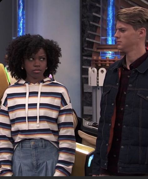 Danger Force Henry, Henry Danger And Charlotte, Chenry Henry Danger, Charlotte Henry Danger, Henry Danger Charlotte, Henry And Charlotte, Riele Downs Outfits, Riele Downs, Jason Norman