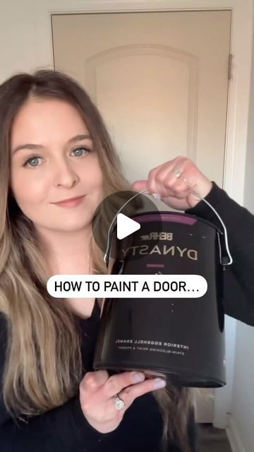 BEHR® Paint on Instagram: "And just like that you’re painting doors like a pro. 😮‍💨 Thank you for your service @therenegadehome. 🫶 #BEHR #TodayLetsPaint  Featured Colors: Even Better Beige DC-010" Behr Cabinets Paint Colors, Even Better Beige Behr, Painting Doors Interior, Even Better Beige, Indoor Door Colors, How To Paint Doors, Paint A Door, Diy Home Improvement Hacks, Paint Doors