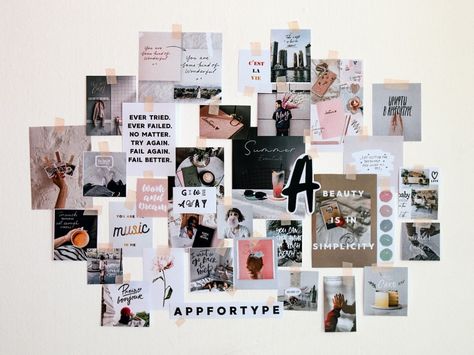 decorative collage on wall Photo by Andy Art on Unsplash Diy Wall Collage, Vision Board Examples, Fail Better, Collage Mural, Collage Diy, Making A Vision Board, Creating A Vision Board, Photo Wall Collage, Creative Thinking