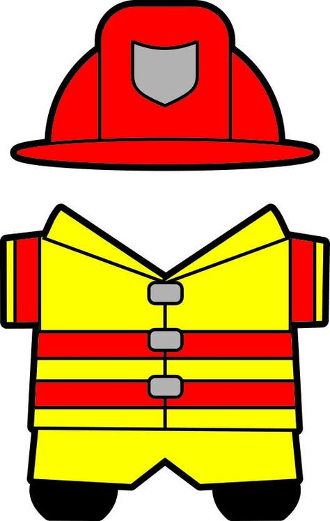 Printable Community Helpers Buddies Paper Dolls* 1500 free paper dolls at artist Arielle Gabriel's The International Paper Doll Society also free Asian paper dolls The China Adventures of Arielle Gabriel * Community Helpers Firefighters, Fireman Crafts, Community Helpers Crafts, Community Helpers Preschool Activities, Firefighter Crafts, Safety Crafts, Turkey Disguise Project, Fireman Hat, Community Helpers Theme