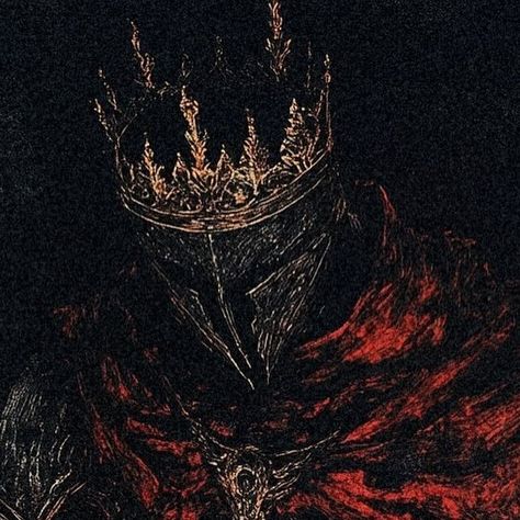 Insanity Artwork, Dark Red Painting, Black Knight Art, Charles Core, Crazy Pfp, Rpg Icons, Anime Rpg, Mystic Arts, Dark Souls Artwork