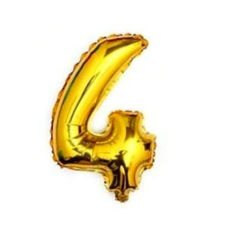 Number 4 Four Gold Balloon Party Birthday Event Nwt Helium Air 16" Number Balloons Birthday, 9 Birthday, Birthday Party Balloons, Wedding Anniversary Decorations, Foil Number Balloons, Birthday Party Balloon, Anniversary Decorations, Light Background Images, Number Balloons