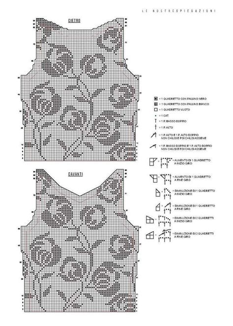 Crochet Patterns Filet, Fillet Crochet Patterns, Gilet Crochet, Graph Crochet, Filet Crochet Charts, Fillet Crochet, Mode Crochet, Crochet Ladies Tops, Crochet Tops Free Patterns