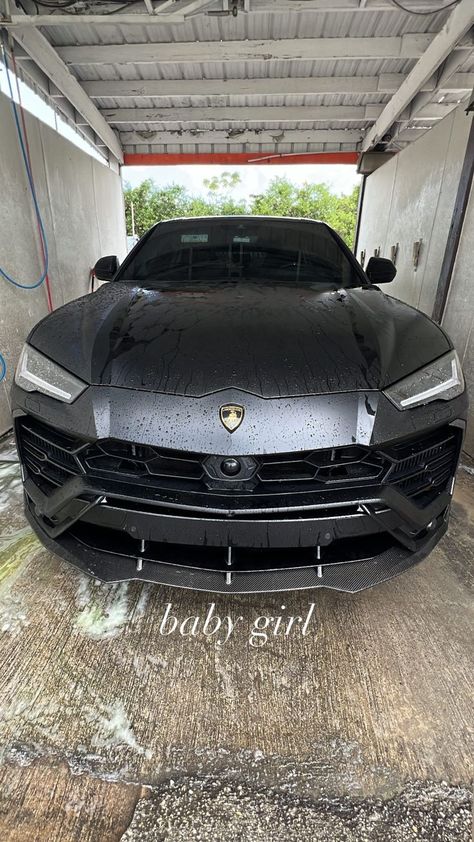 Lamborghini Urus Black, Urus Black, Lamborghini Aesthetic, Blue Butterfly Wallpaper, Cars Wallpaper, Lamborghini Urus, Lux Cars, Rich Money, Street Racing Cars