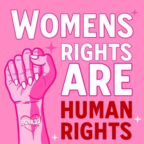 Howrad Studios on Instagram: "Why does the world continue to go backwards, Womens rights are human rights!! 💘" Slogan About Human Rights, Human Rights Slogan, Women's Rights Quotes, Women's Rights Poster, Women Rights Quotes, Women’s Rights Quotes, Women's Rights Graphic Design, Quotes About Human Rights, Creative Posters On Women Empowerment