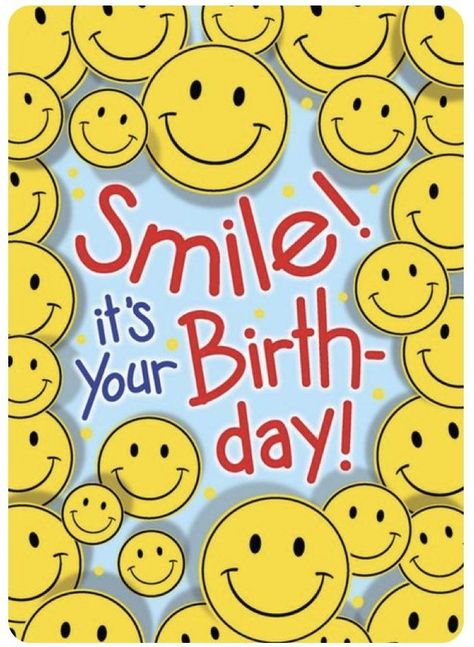 Happy Birthday Smiley, Happy Birthday Wishes Messages, 50th Birthday Quotes, Funny Happy Birthday Wishes, Happy Birthday Art, Birth Day, Birthday Wishes Cake, Happy Birthday Quotes Funny, Birthday Wishes Messages