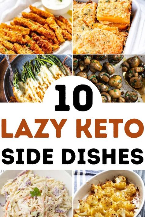 Low carb side dishes for dinner. Best keto cookout sides and sides for burgers and steak. Keto Cookout, Healthy Sides For Burgers, Healthy Sides For Steak, Side Dishes For Dinner, Carb Side Dishes, Low Calorie Sides, Low Calorie Side Dishes, Hamburger Side Dishes, Bbq Side Dish Recipes