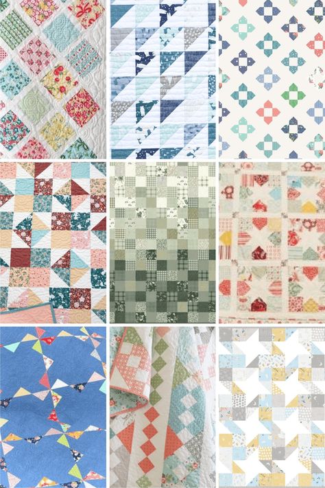 Charm packs are one of the most popular precut quilting fabrics for good reason. The versatile size makes it a great starting point for quilt patterns. The 5″ precut squares are so popular, that many pattern designers create patterns to work with the precut squares. I’ve compiled a list of 40 free charm pack quilt... Charm Quilt Patterns Free, Mini Charm Pack Quilt Patterns, Charm Pack Quilt Patterns Free, Precut Quilt Patterns, Charm Pack Patterns, Charm Pack Quilt Patterns, Layer Cake Quilt Patterns, Charm Square Quilt, Fat Quarter Quilt Pattern