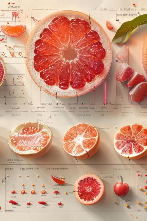 4k HD Wallpaper: Bizarre Fruit Anatomy Infographic Infographic Aesthetic, Anatomy Infographic, Fruit Infographic, Strange Fruit, 4k Hd Wallpaper, Fruit Illustration, Exotic Fruit, Fruit Design, 4k Hd