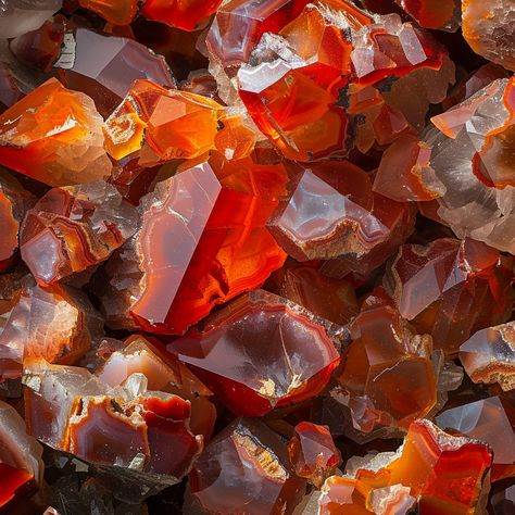 Red Gemstones Aesthetic, Fire Agate Crystal, Collage Backgrounds, Ber Months, Emotional Stability, Major Tom, Orange Hues, Lucky Bracelet, Boost Your Energy