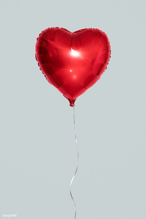 Heart Shaped Objects, Heart Balloon Drawing, Heart Poster Design, Heart Objects, Ballon Heart, Product Typography, Ballon Drawing, Balloon Aesthetic, Heart Ballon