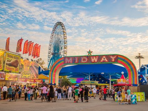 First-Timer's Guide to the State Fair of Texas Fair Park Dallas, State Fair Of Texas, Texas State Fair, Visit Dallas, Texas Western, Fair Rides, Country Fair, Fall Travel, Texas State