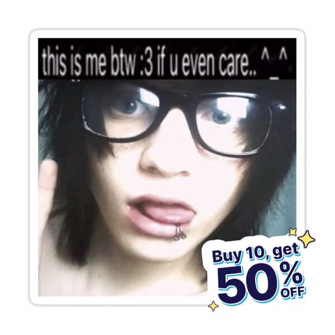 Decorate laptops, Hydro Flasks, cars and more with removable kiss-cut, vinyl decal stickers. Glossy, matte, and transparent options in various sizes. Super durable and water-resistant. Johnnie Guilbert 2015, Johnie Gilbert Pfp, Johnnie Guilbert With Glasses, Young Johnnie Guilbert, Johniee Guilbert, Johnnie Guilbert Pfp, Johnny Guilbert, Emo Boy Pfp, Pfp Emo