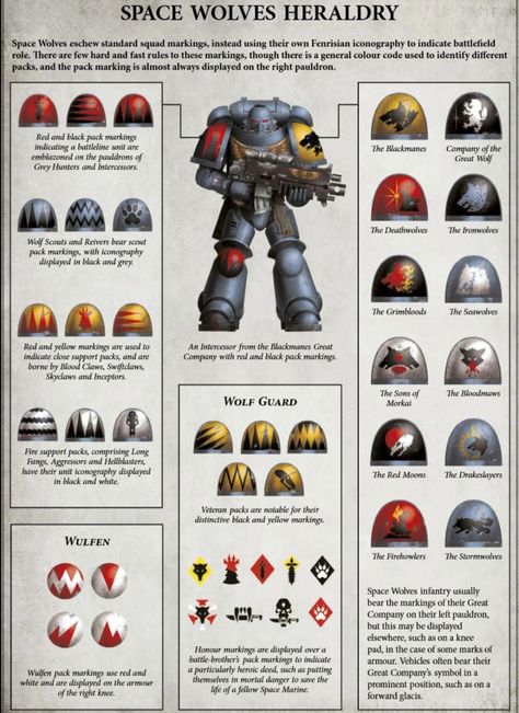 Pictures Of Wolves, Warhammer Lore, Warhammer Marine, Warhammer 40k Space Wolves, Space Marine Art, Marine Paint, Wolf Colors, Warhammer Paint, Marine Colors