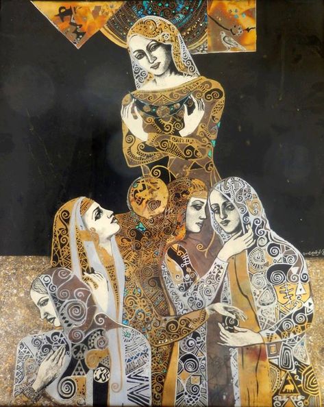 Mohamad Alwahibi, Syrian Artist Middle Eastern Artists, Orientalist Art, Arab Artists, Middle Eastern Art, Caribbean Art, Public Sculpture, Iranian Art, Eastern Art, Freedom Fighters