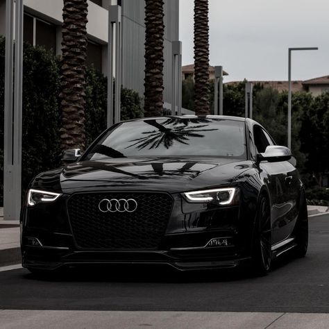 Dream Cars Audi, Luxury Cars Audi, Black Audi, Audi Car, Kuantan, Lux Cars, Audi S5, Car Aesthetic, Super Luxury Cars