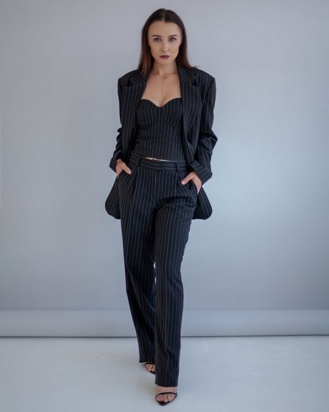 Blue Pinstripe Suit Women, Women Pinstripe Suit, Pinstripe Suit Outfit, Pinstripe Dress Outfit, Pinstripe Suit Women, Women Wedding Suit, Pinstripe Pants Women, Blue Pinstripe Suit, Black Pinstripe Suit