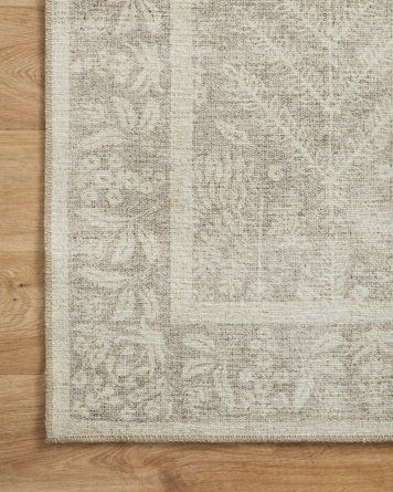 Rifle Paper Co. Rifle Paper Co. x Loloi Maison MAO-02 Bough Natural Rug | Wayfair Loloi Rugs Living Rooms, Poppy Rug, Beige Square, Flatweave Rug, Loloi Rugs, Room Redo, Living Room Area Rugs, Kitchen Mirror, Metal Mirror