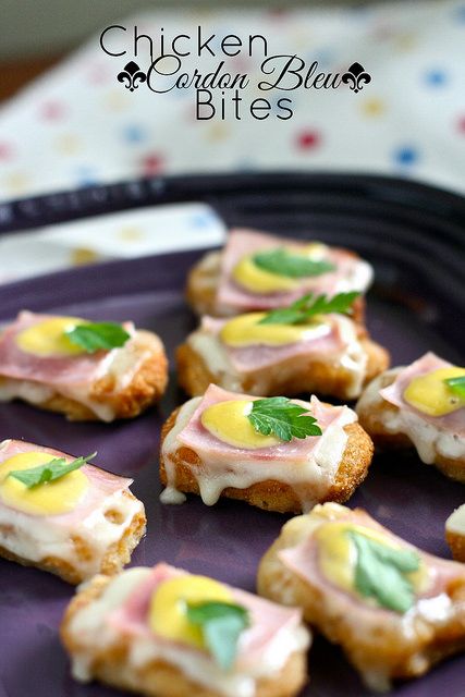 Chicken Cordon Bleu Bites with @Lorraine Siew Siew Cheese Chicken Nugget Cordon Bleu, Chicken Nugget Appetizers, Cordon Bleu Bites, Chicken Cordon Bleu Bites, Easy Chicken Cordon Bleu, Chicken Nugget, Chicken Cordon, Chicken Cordon Bleu, Recipes Appetizers And Snacks