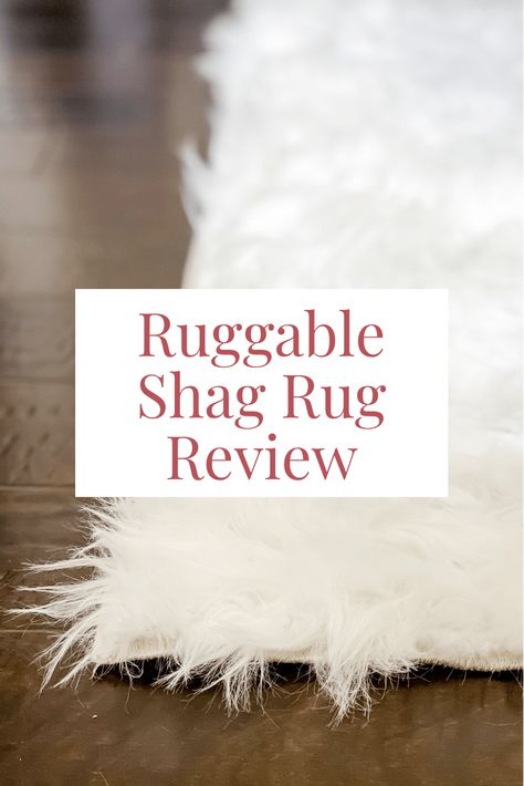 Honest washable Ruggable shag rug review plus a discount code! Is it time to update your home decor? Plush Neutral Area Rug, Ruggable Shag Rug, Washable Shag Rug, Ruggable Shag, Faux Fur Rug Living Room, Rugs In Bathroom, Shaggy Rug Living Room, Fluffy Rugs Bedroom, Black Shag Rug