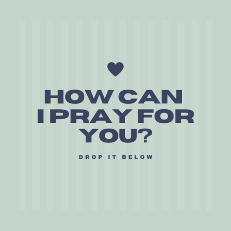 How can I be praying for you? ✝🙏 Our staff loves to lift you up in prayer. If you feel comfortable - leave your prayer requests below ⬇⬇ Prayer Requests, A Prayer, Prayer Request, I Pray, How Can, Take A, I Can, How Are You Feeling, Feelings