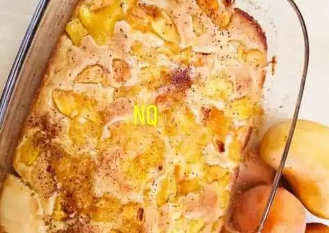 Peach Mango Cobbler, Mango Cobbler, Nadiya Hussain Recipes, Mango Dessert, Mango Cake, Fruit Cobbler, Peach Desserts, Peach Cobbler Recipe, Cobbler Recipe