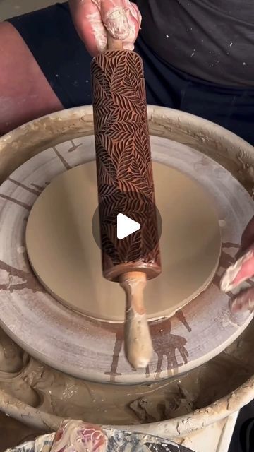 Steven Showalter on Instagram: "Fun to use this rolling pin decorating some trivets. Making work like crazy for Art Fair on the Square in Madison, Wi. July 13,14 (booth 320) #art #craft #craftsmanship #design #clay #handmade #stoneware #makersgonnamake #artfair #satisfying #satisfyingvideos #potteryvideos #pottery #ceramics #smallbusiness #familybusiness" Pottery Videos, Pottery Ceramics, Madison Wi, The Square, Like Crazy, Trivets, Rolling Pin, Art Fair, Art Craft