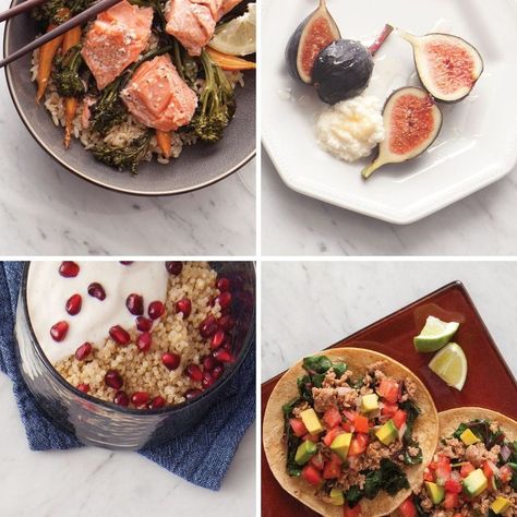 Reach your race-weight goals and take the guesswork out of fueling with this smart seven-day triathlete diet meal menu from a top chef. Leftover Chicken Breast, Yam Or Sweet Potato, Granola Parfait, Rotisserie Chicken Breast, Weight Goals, Day Meal Plan, Kale Pesto, Quinoa Breakfast, Broccoli Rabe