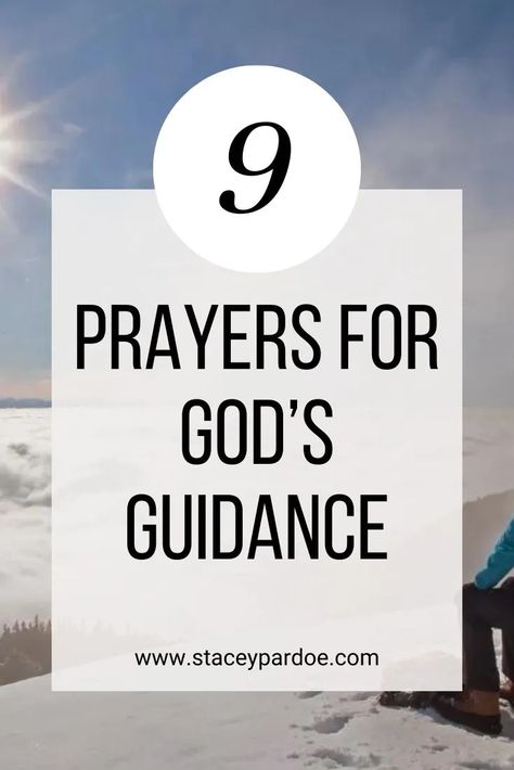 God, Lead Me in the Right Direction: 9 Prayers for Guidance - Stacey Pardoe God Prayers For Healing, God Lead Me, Prayers For Guidance, Prayer For Students, Pray For Strength, School Prayer, Prayer For Guidance, Gods Guidance, Womens Bible Study